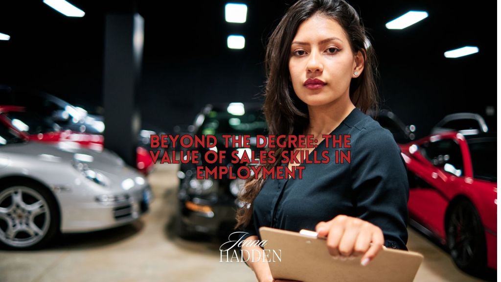 Professional engaging in conversation, symbolising the power of sales skills in boosting employability