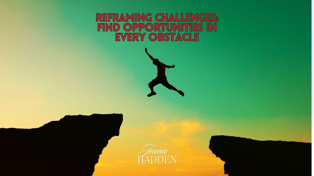 Visualising success as a mindset shift strategy – reframing challenges concept